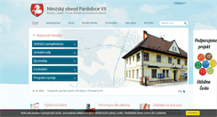 Desktop Screenshot of pardubice7.cz